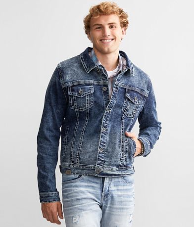 BKE Bradley Hooded Denim Jacket FULL_RIGHT_SIDE