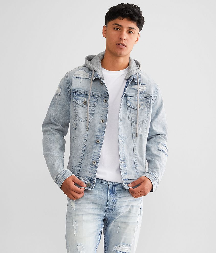 Men's Light Wash Denim Jackets