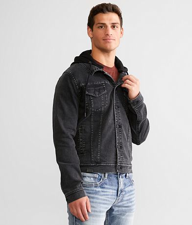 BKE Bradley Hooded Denim Stretch Jacket MISC_DETAIL_1