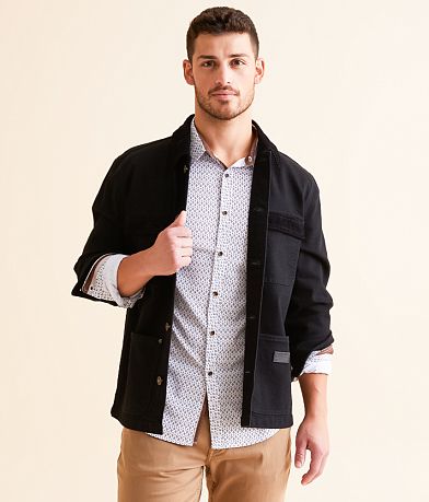 BKE Bradley Denim Stretch Jacket front view