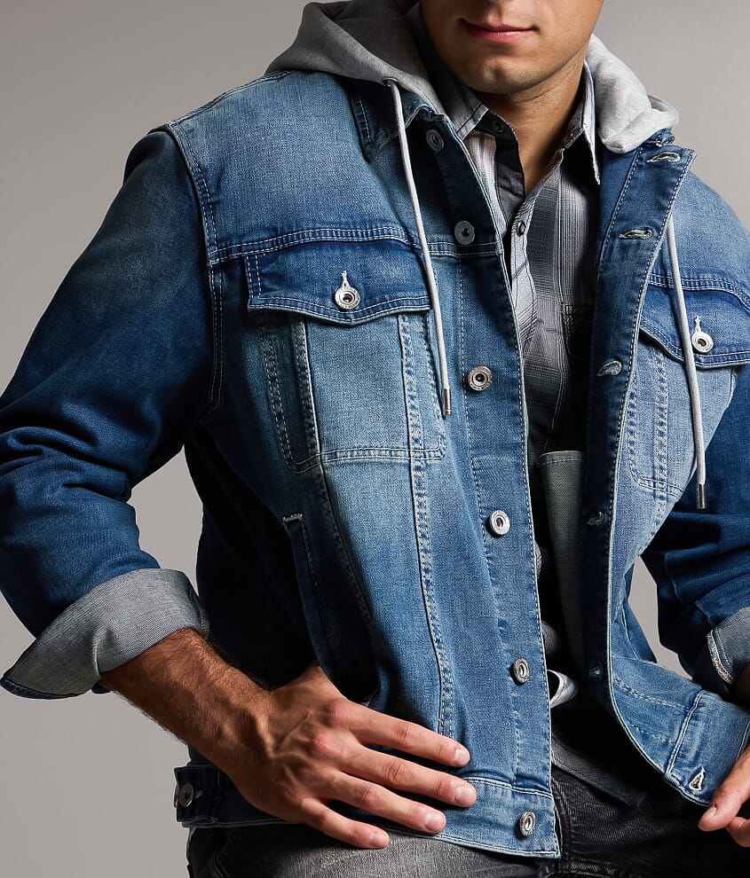 Bradley Denim Stretch Hooded Jacket