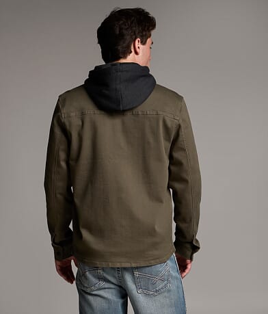 Bradley Denim Hooded Shacket thumbnail 3