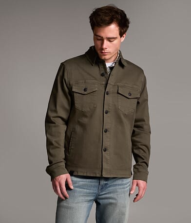 Bradley Denim Hooded Shacket thumbnail 4