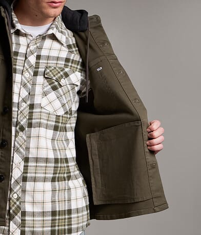 Bradley Denim Hooded Shacket thumbnail 8