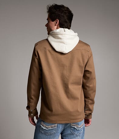 Bradley Denim Hooded Shacket thumbnail 2