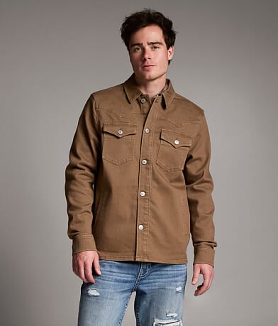 Bradley Denim Hooded Shacket thumbnail 3