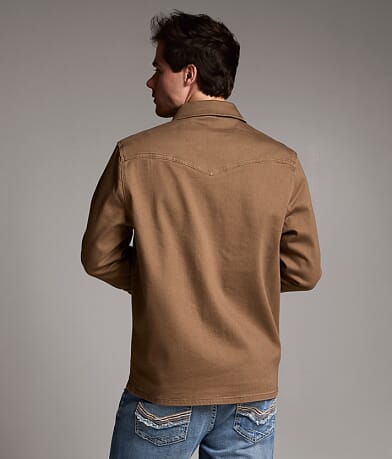 Bradley Denim Hooded Shacket thumbnail 5