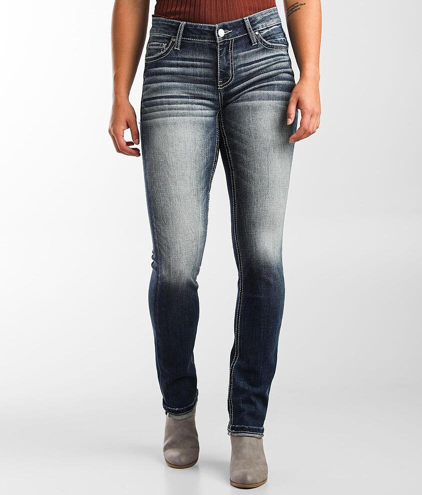 Daytrip Virgo Straight Stretch Cuffed Jean front view