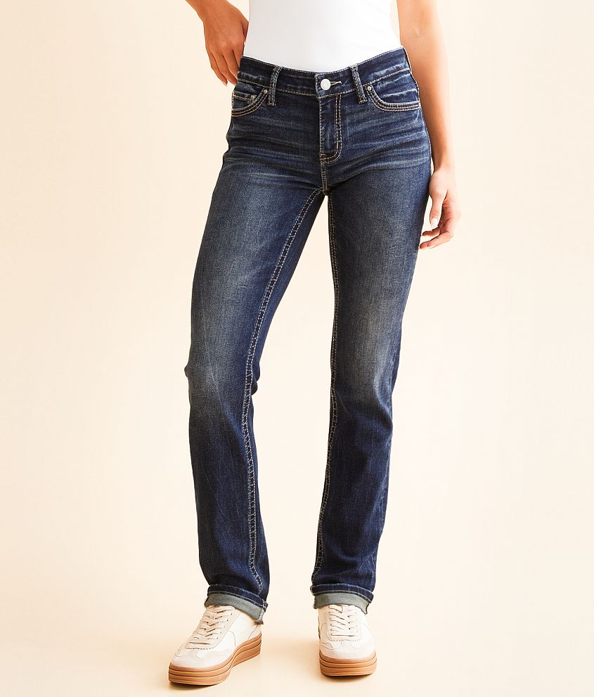 Daytrip Virgo Straight Stretch Cuffed Jean