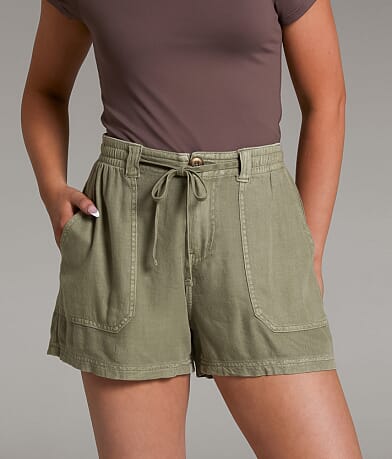 BKE Payton Linen Short front view