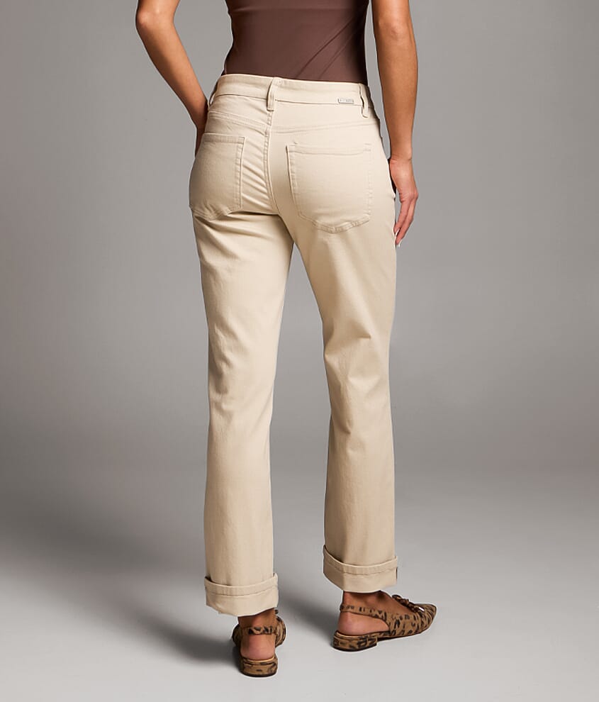 Payton Cropped Straight Stretch Pant