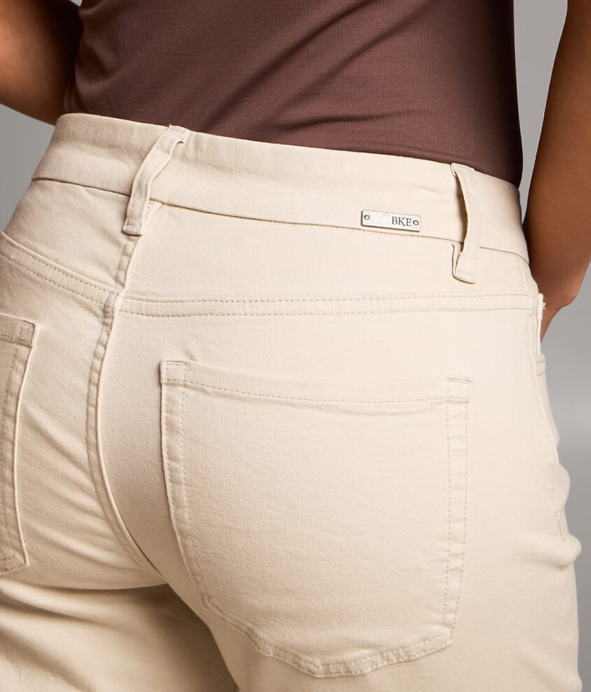 Payton Cropped Straight Stretch Pant