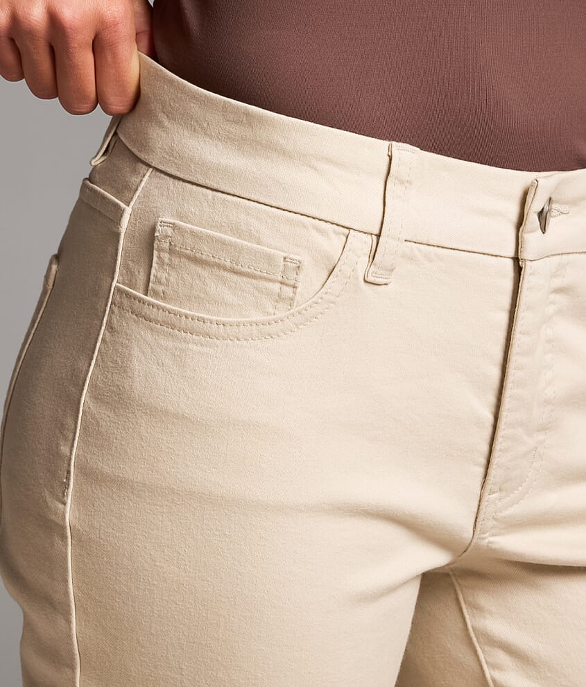 Payton Cropped Straight Stretch Pant