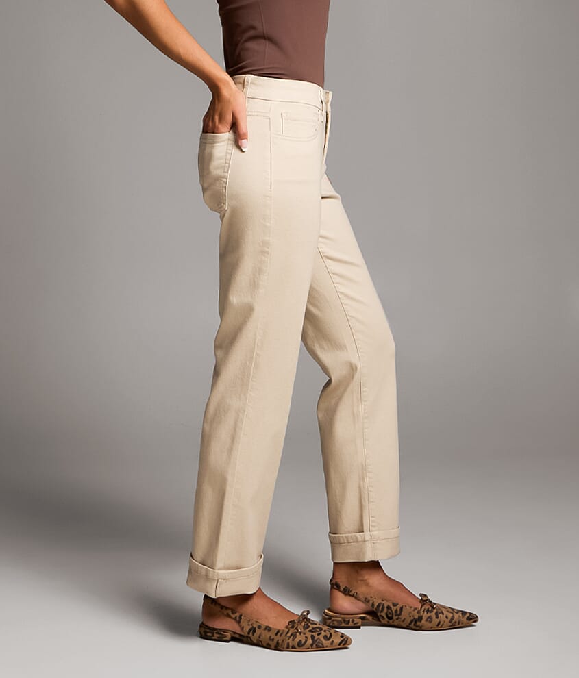 Payton Cropped Straight Stretch Pant