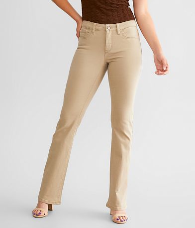 BBJ High Rise Cropped Wide Leg Corduroy Pant - Women's Pants in Ponderosa