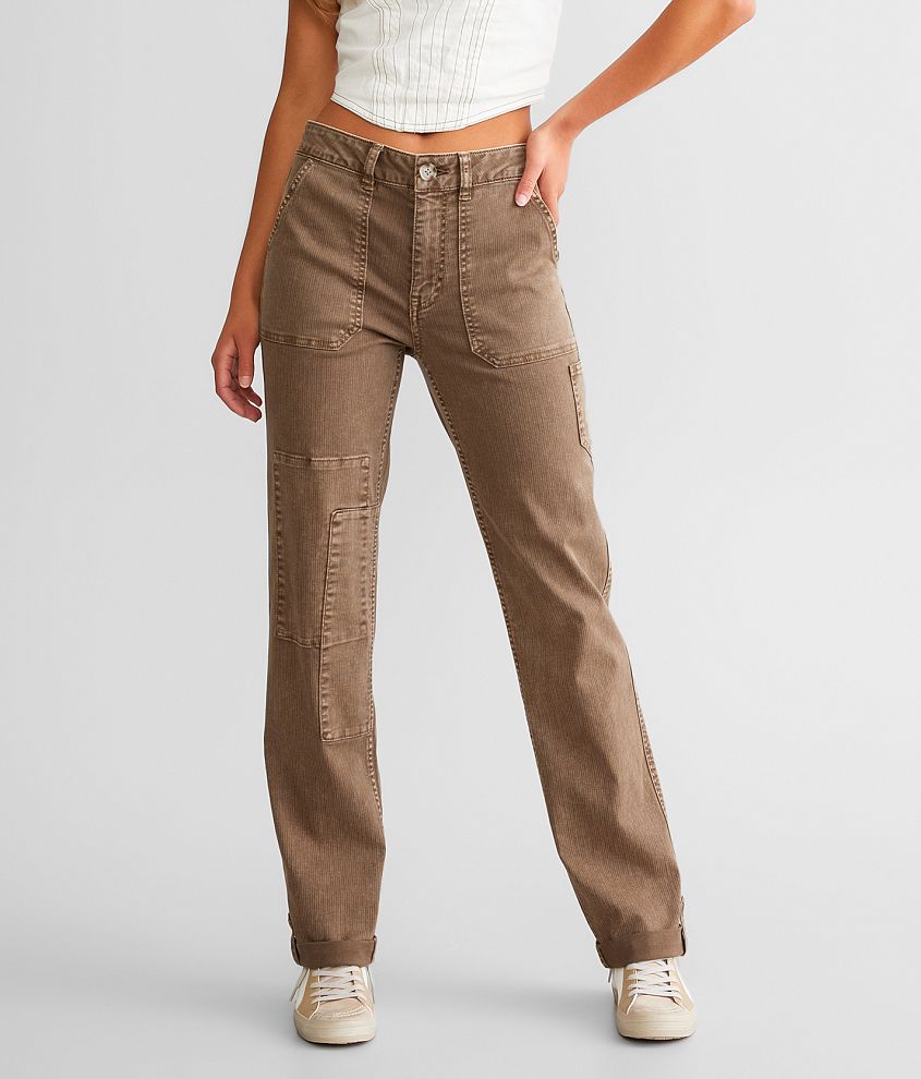 BKE Ellie Mom Stretch Pant - Women's Pants in Fog