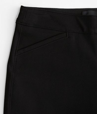 Buckle Black Pull On Flare Stretch Pant MISC_DETAIL_1