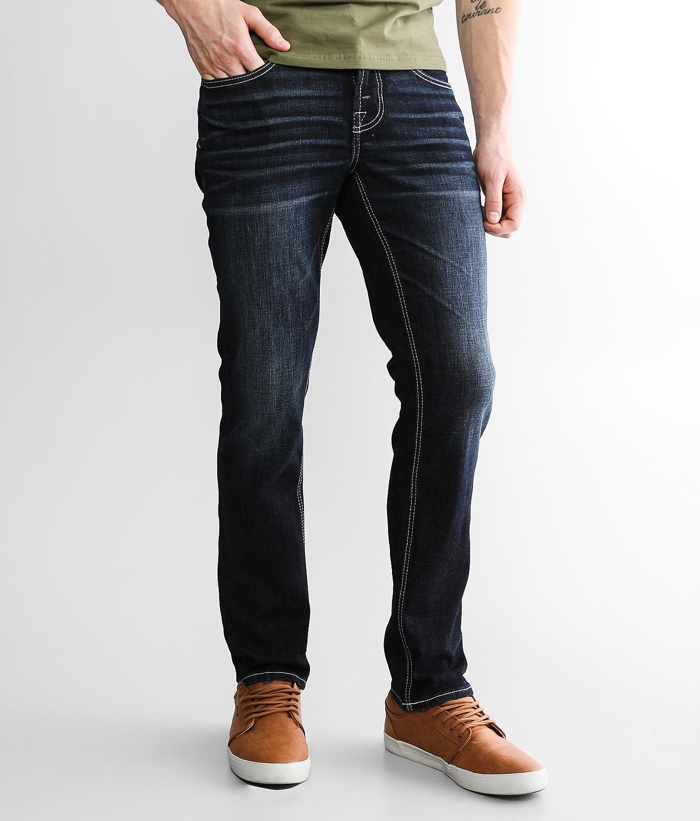 mens straight jeans with stretch