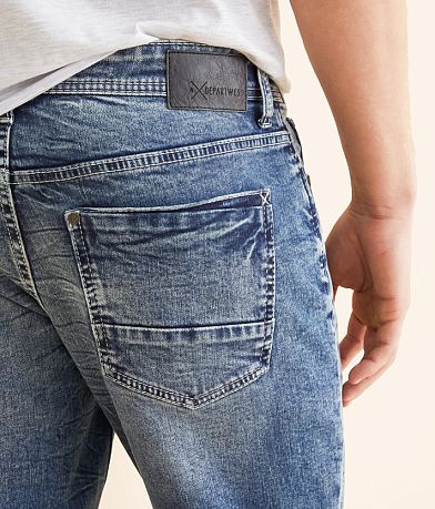 Departwest Seeker Taper Stretch Jean back pocket view