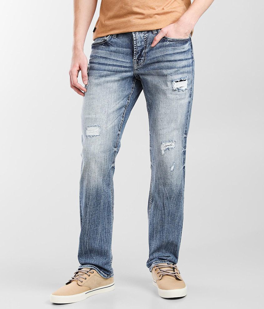 Departwest Seeker Straight Stretch Jean - Men's Jeans in Bardin | Buckle