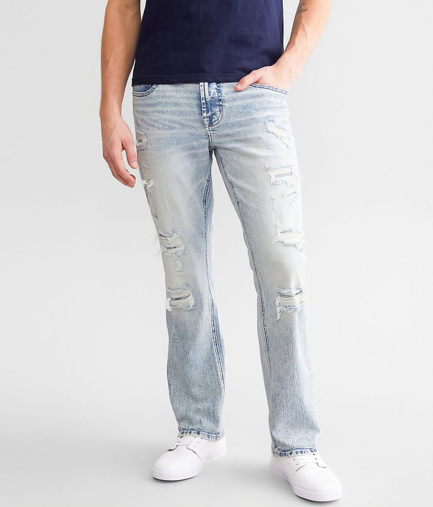 Departwest Seeker Straight Stretch Jean - Men's Jeans in Mocho | Buckle