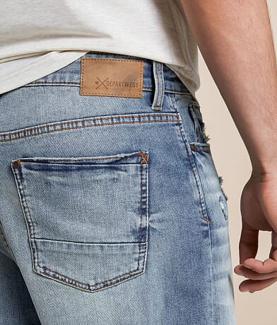 Departwest Baggy Stretch Jean back pocket view