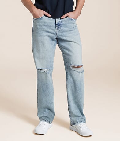 Departwest Loose Straight Stretch Jean front view