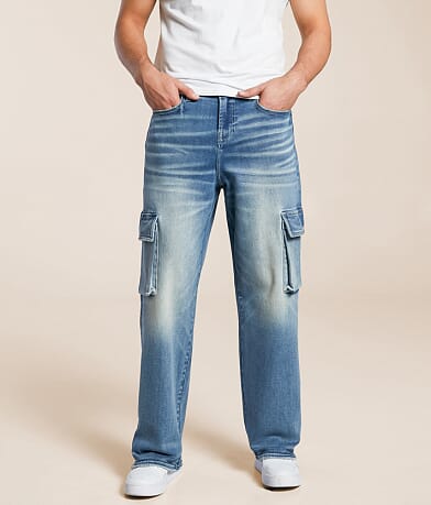 Departwest Baggy Cargo Stretch Jean front view