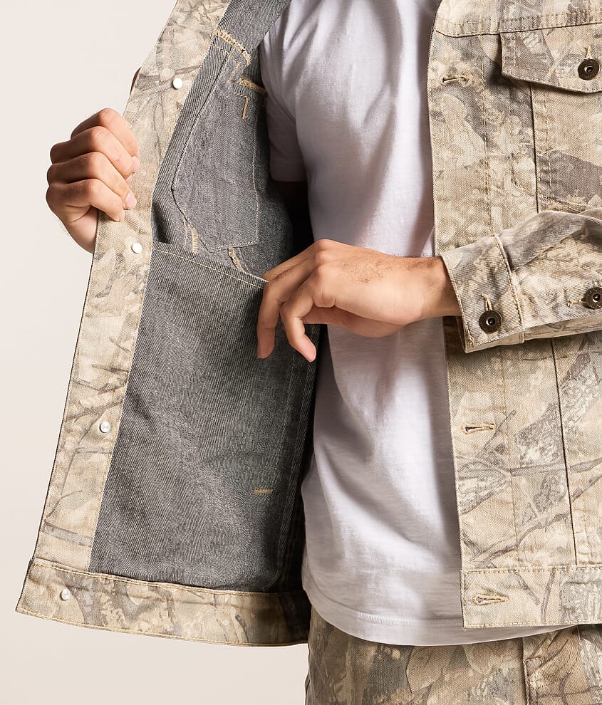 Camo Denim Stretch Jacket