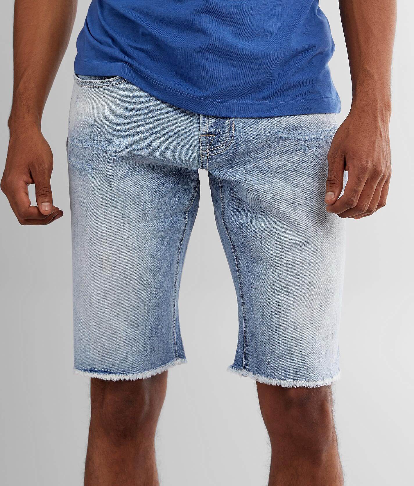 m and s denim shorts