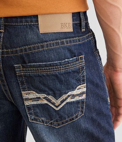 BKE Jake Straight Jean back pocket view