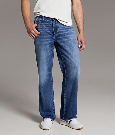 BKE Wells Baggy Jean front view