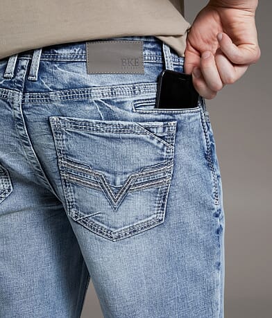 BKE Jake Boot Stretch Jean BACK_POCKET