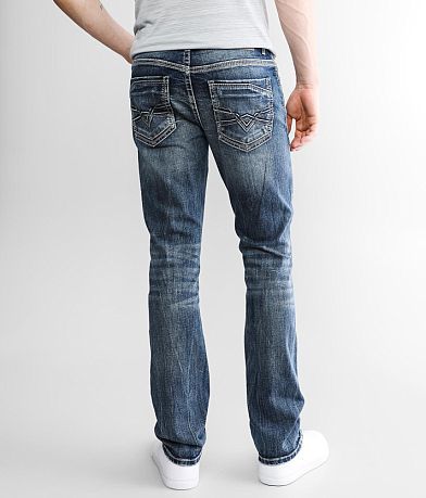 BKE Alec Straight Stretch Jean back view