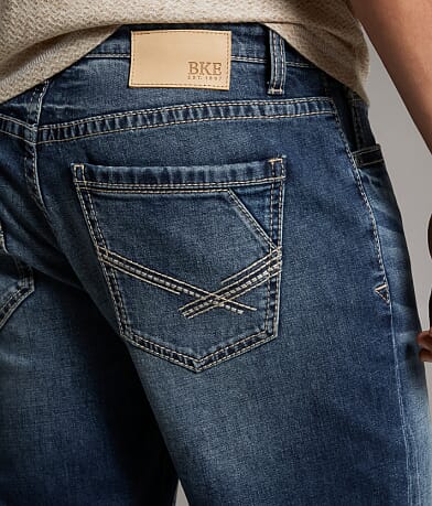 BKE Derek 14&quot; Stretch Short back pocket view