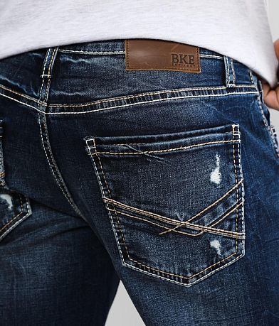 BKE Jake Boot Stretch Jean back pocket view