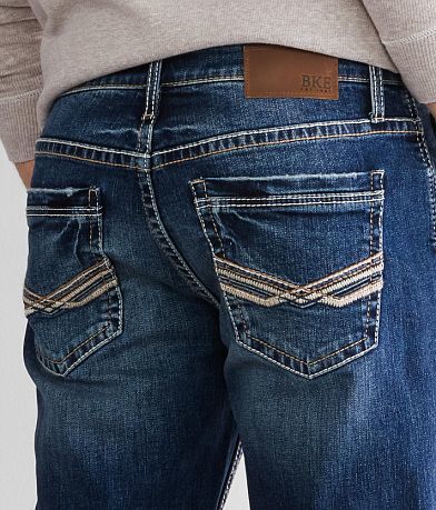 BKE Jake Boot Stretch Jean back pocket view