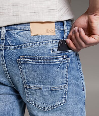 BKE Jake Boot Stretch Jean BACK_POCKET