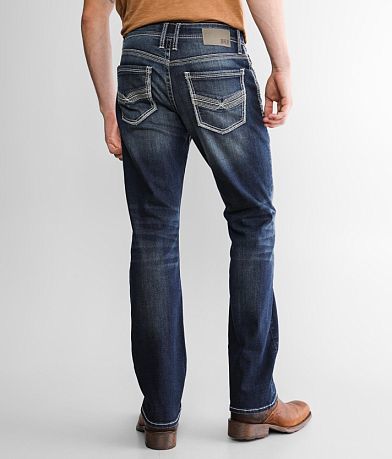 BKE Jake Straight Stretch Jean back view