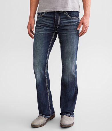 Buckle Black Nine Straight Stretch Jean - Men's Jeans in Nonic