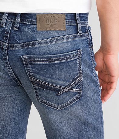 BKE Fulton Boot Stretch Jean back pocket view