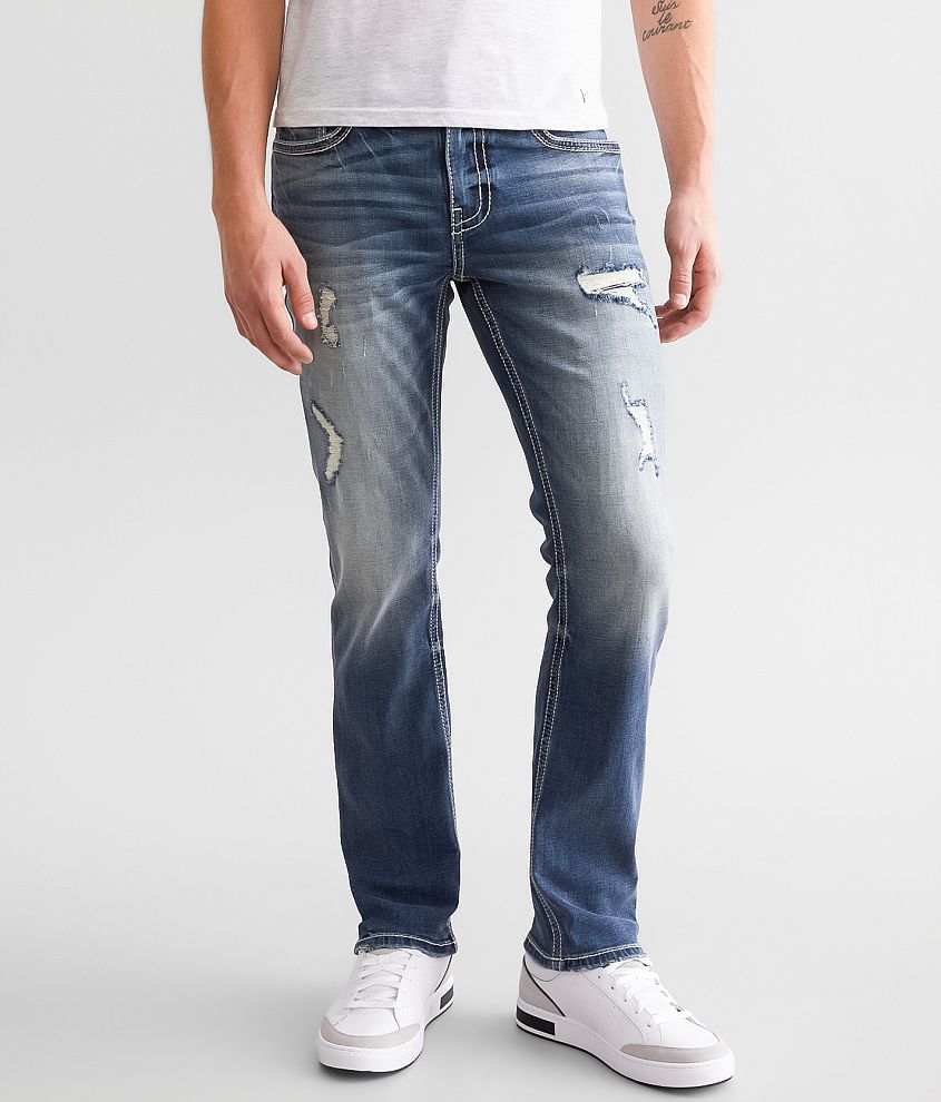 BKE Alec Straight Stretch Jean front view