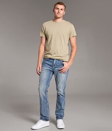 BKE Alec Straight Stretch Jean front view