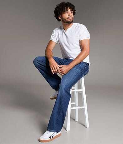 BKE Wells Baggy Stretch Jean front view