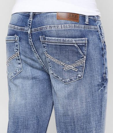 BKE Derek Boot Stretch Jean back pocket view