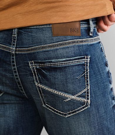 BKE Derek Stretch Jean back pocket view