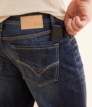 BKE Jake Boot Stretch Jean BACK_POCKET