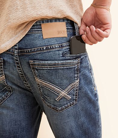BKE Jake Boot Stretch Jean BACK_POCKET