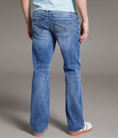 BKE Jake Boot Stretch Jean BACK