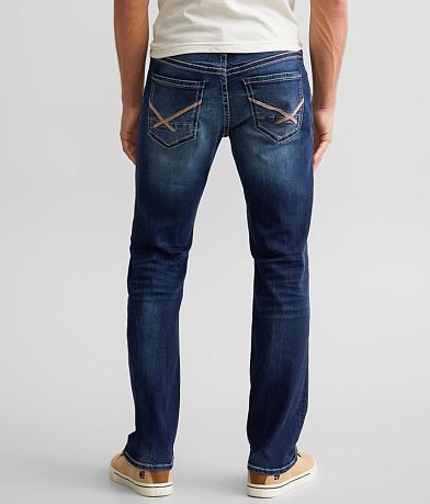 BKE Jake Straight Stretch Jean back view
